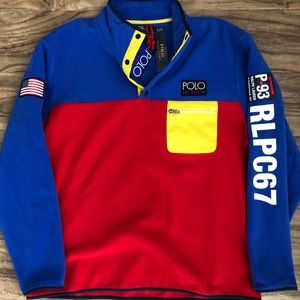 Polo Ralph Lauren Hi Tech Fleece Pullover XL $198